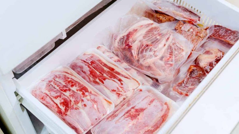 How to store meat in freezer?