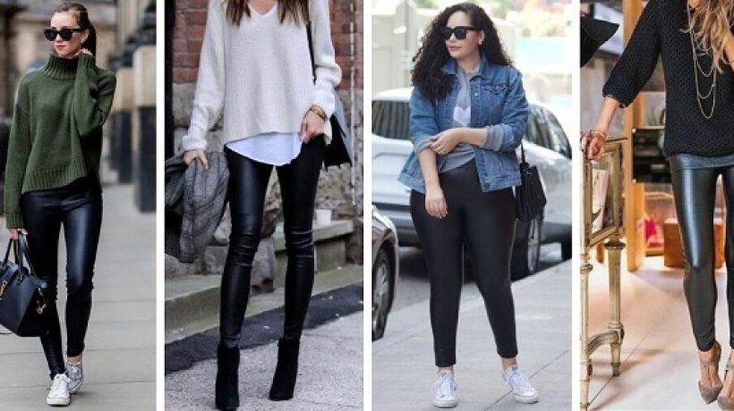 What to wear with leather leggings?