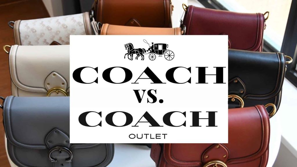 What is the Main Difference Between Coach and Coach Outlet?