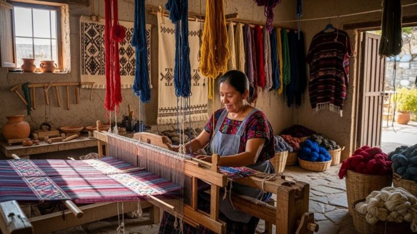 Natural Dyed Mexican Fabrics for Sustainable Fashion