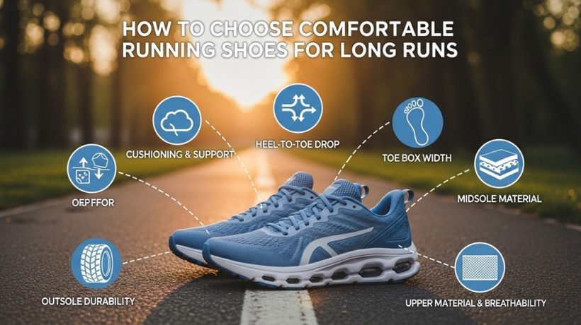 How to Choose Comfortable Running Shoes for Long Runs